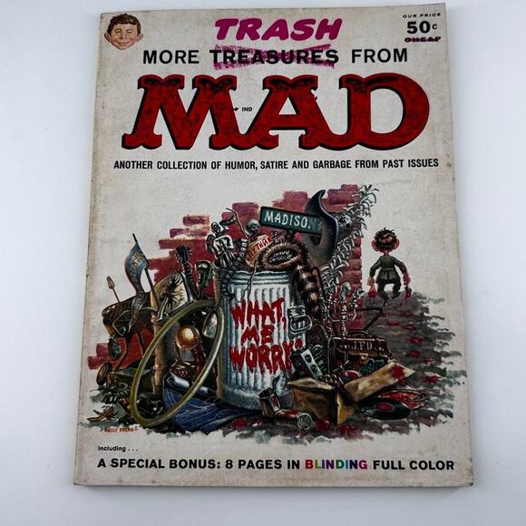 More Trash From Mad VG/F 8 Pages in Blinding Full Color - Picture 1 of 5